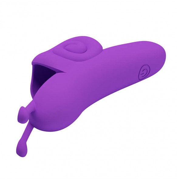 PRETTY LOVE - Snail Finger Vibrator (Chargeable - Purple)